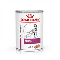 Royal Canin Veterinary Health Nutrition Renal Adult Wet Dog Food In Loaf - 12x410g Cans
